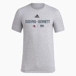 DOBYNS-BENNETT HIGH SCHOOL INDIANS adidas Men's Short-Sleeve Pre-Game Badge of Sport Tee Front Thumbnail