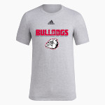 ATLANTA HIGH SCHOOL BULLDOGS <span class="pdp-name-mascot">ATLANTA BULLDOGS</span> adidas Men's Short-Sleeve Pre-Game Badge of Sport Tee Front Thumbnail