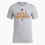 Kell Longhorns <span class="pdp-name-mascot">Kell Longhorns</span> adidas Men's Pre-Game Badge of Sport Short Sleeve Tee Front Thumbnail