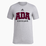 ADA HIGH SCHOOL COUGARS adidas Men's Short-Sleeve Pre-Game Badge of Sport Tee Front Thumbnail