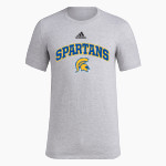MASON CO CENTRAL HIGH SCHOOL SPARTANS <span class="pdp-name-mascot">MASON CO SPARTANS</span> adidas Men's Pre-Game Badge of Sport Short Sleeve Tee Front Thumbnail