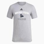 Winnebago Lutheran Vikings Online Store <span class="pdp-name-mascot">Winnebago Lutheran Academy Vikings</span> adidas Men's Short-Sleeve Pre-Game Badge of Sport Tee Front Thumbnail