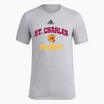 St. Charles Warriors adidas Men's Short-Sleeve Pre-Game Badge of Sport Tee Front Thumbnail