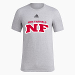 New Fairfield Nf <span class="pdp-name-mascot">New Fairfield Nf</span> adidas Men's Pre-Game Badge of Sport Short Sleeve Tee Front Thumbnail