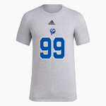 LINTON-STOCKTON HIGH SCHOOL MINERS <span class="pdp-name-mascot">LINTON - STOCKTON MINERS</span> adidas Men's Pre-Game Badge of Sport Short Sleeve Tee Front Thumbnail