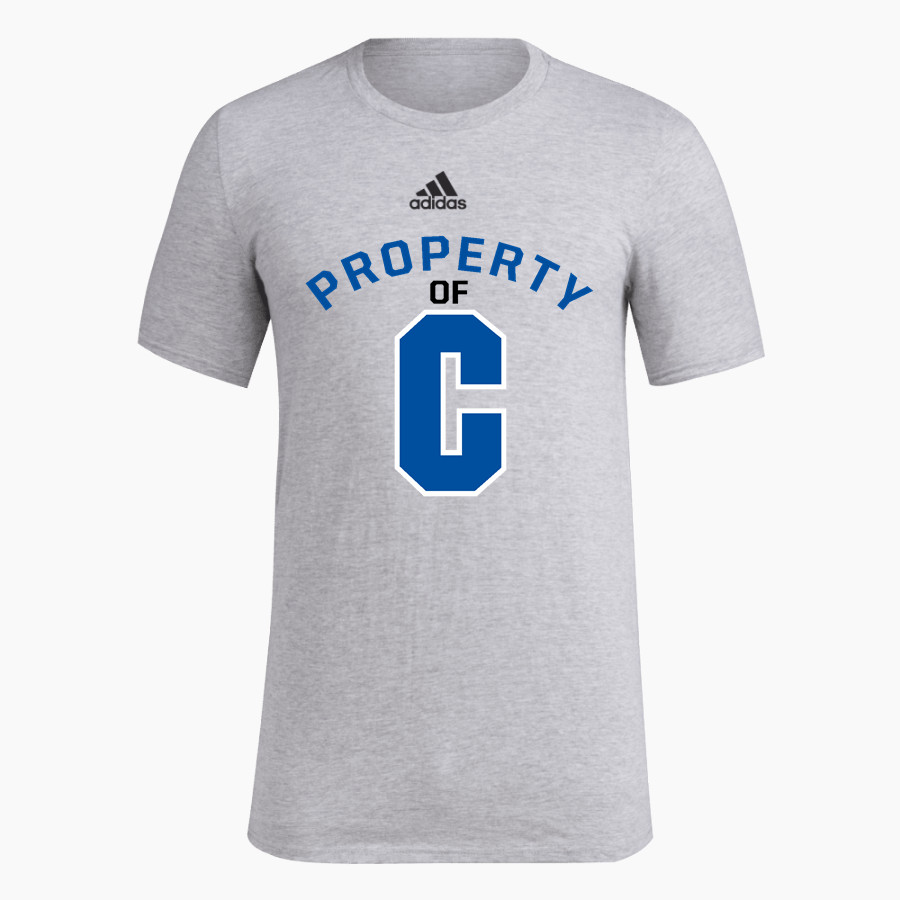 CENTENNIAL HIGH SCHOOL KNIGHTS adidas Men's Short-Sleeve Pre-Game Badge of Sport Tee