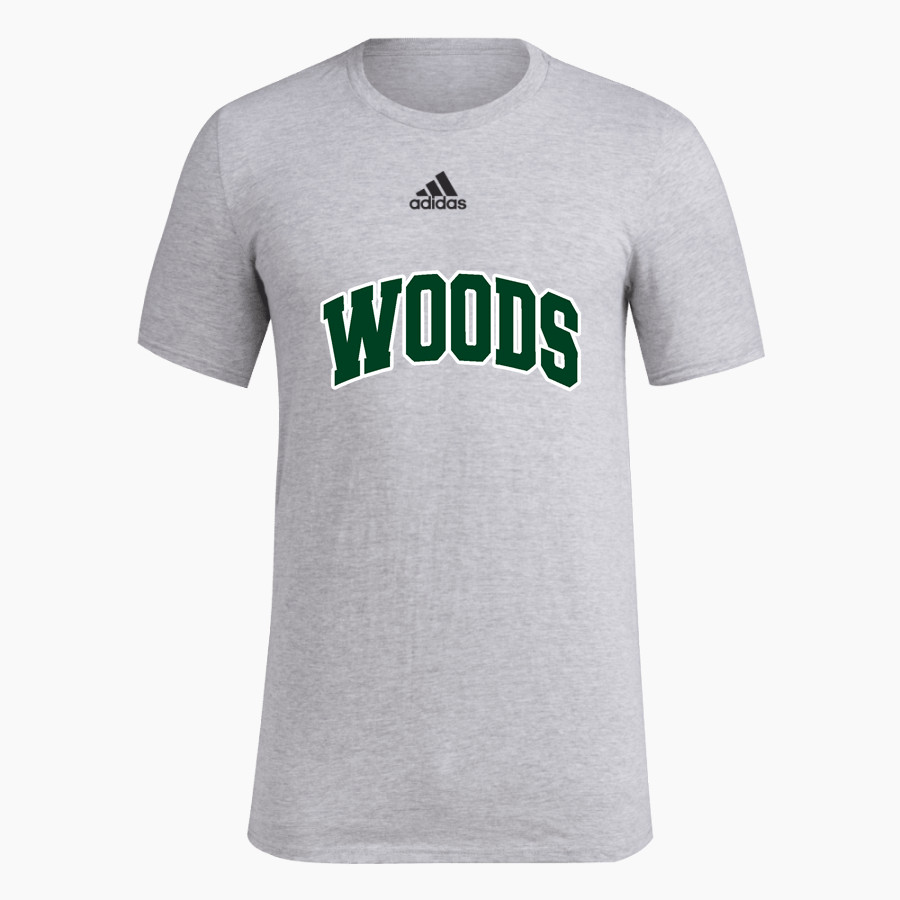 Woods Charter Wolves adidas Men's Short-Sleeve Pre-Game Badge of Sport Tee