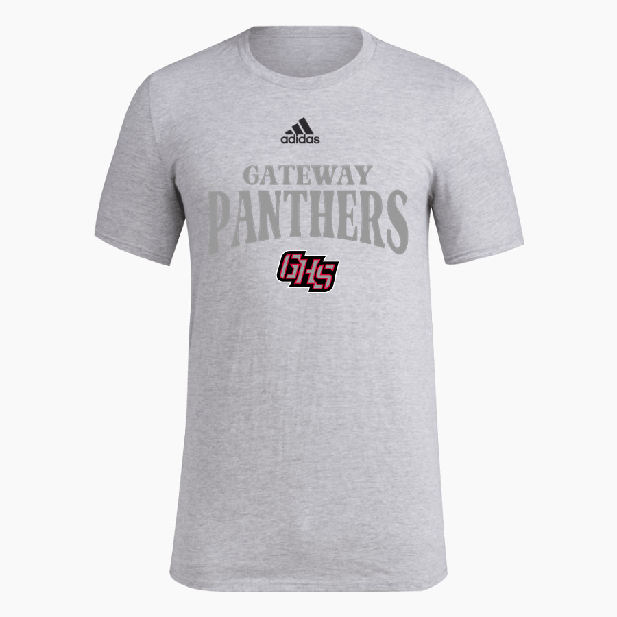 GATEWAY HIGH SCHOOL PANTHERS adidas Men's Short-Sleeve Pre-Game Badge of Sport Tee