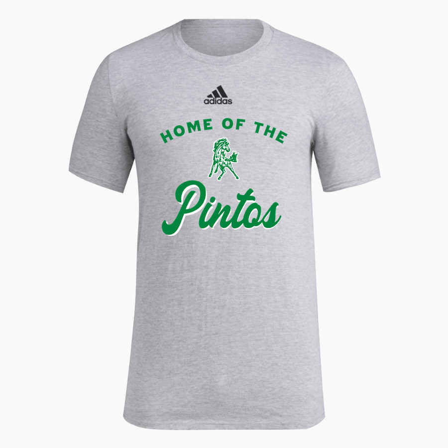 MORIARTY HIGH SCHOOL PINTOS <span class="pdp-name-mascot">MORIARTY PINTOS</span> adidas Men's Pre-Game Badge of Sport Short Sleeve Tee