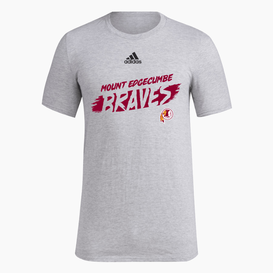 MOUNT EDGECUMBE HIGH SCHOOL BRAVES <span class="pdp-name-mascot">MOUNT EDGECUMBE BRAVES</span> adidas Men's Pre-Game Badge of Sport Short Sleeve Tee