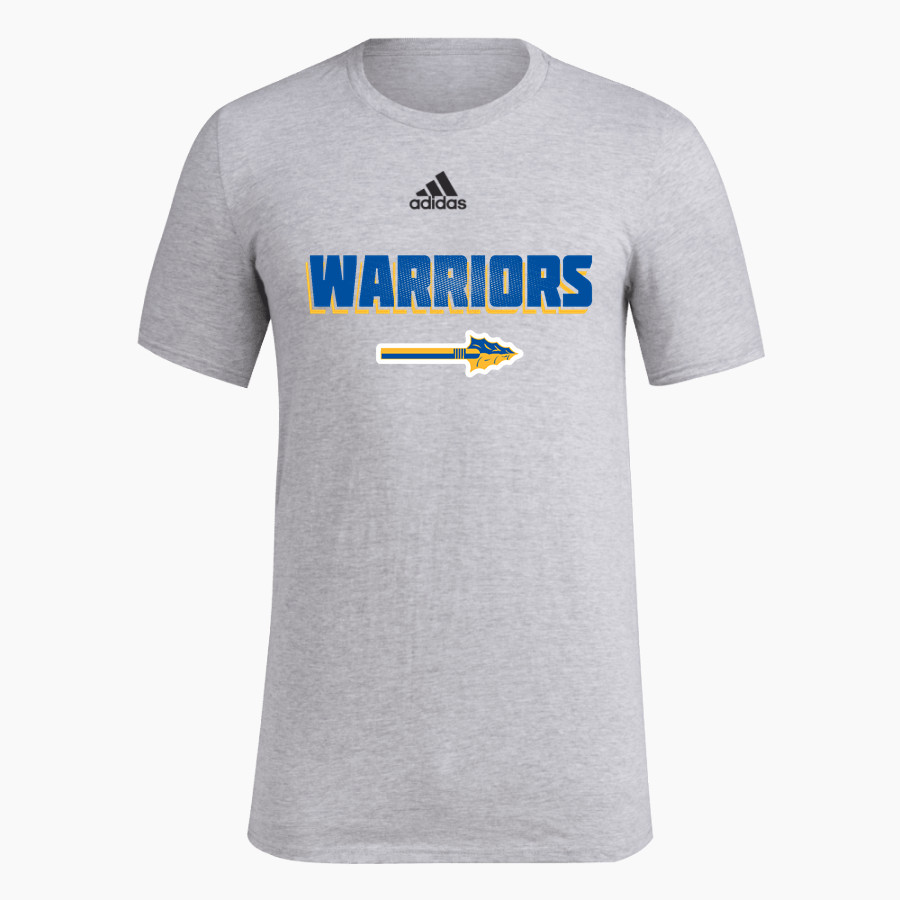 ROCHESTER HIGH SCHOOL WARRIORS <span class="pdp-name-mascot">ROCHESTER WARRIORS</span> adidas Men's Short-Sleeve Pre-Game Badge of Sport Tee