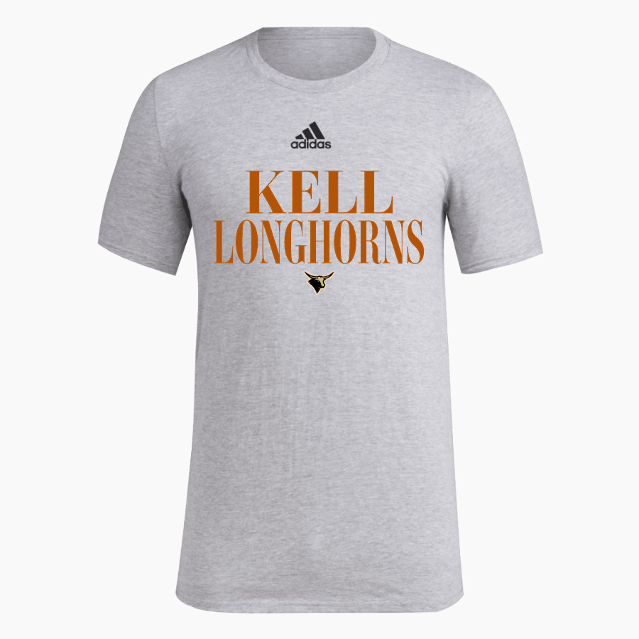 Kell Longhorns <span class="pdp-name-mascot">Kell Longhorns</span> adidas Men's Pre-Game Badge of Sport Short Sleeve Tee