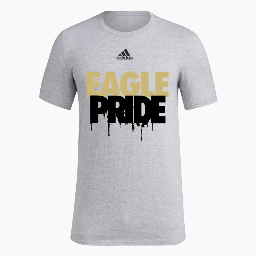 Woodland Baptist Eagles adidas Men's Short-Sleeve Pre-Game Badge of Sport Tee