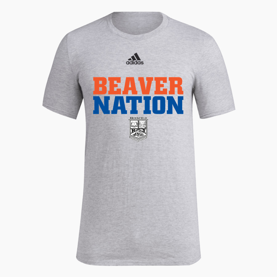 Brookfield Central Beavers <span class="pdp-name-mascot">Brookfield Central Beavers</span> adidas Men's Pre-Game Badge of Sport Short Sleeve Tee