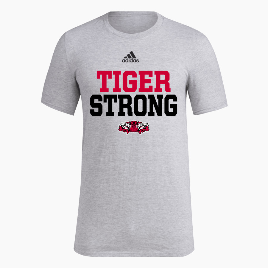 GROOM HIGH SCHOOL TIGERS <span class="pdp-name-mascot">GROOM TIGERS</span> adidas Men's Short-Sleeve Pre-Game Badge of Sport Tee
