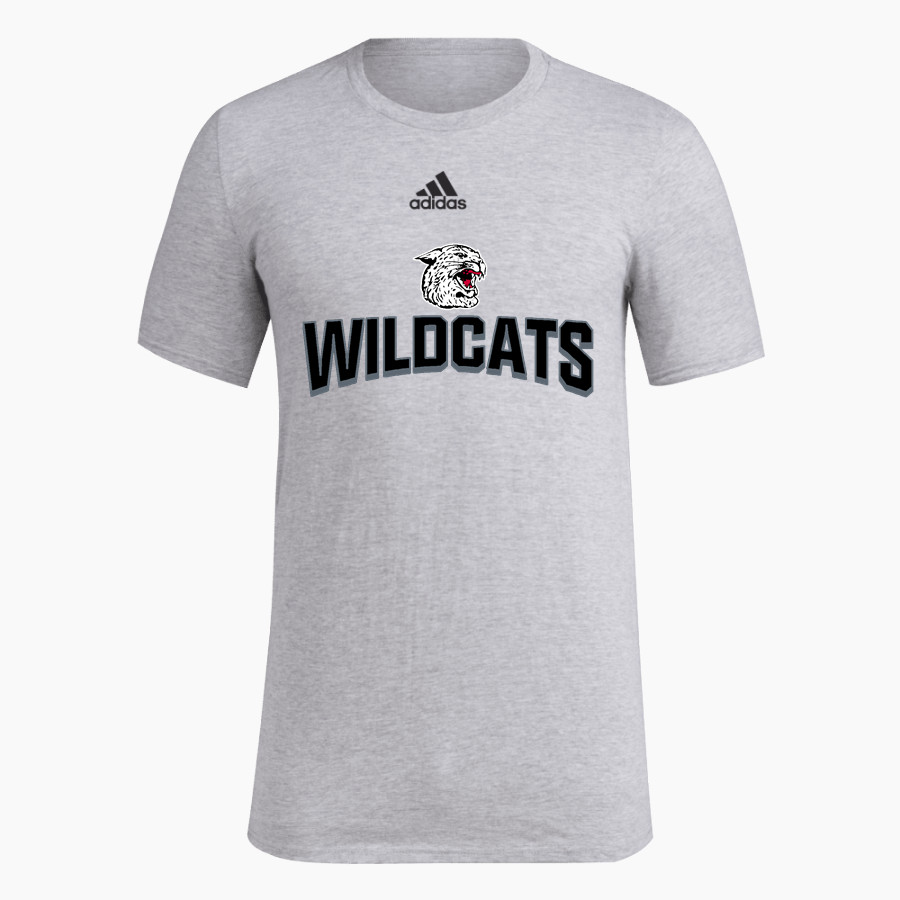 NORTHERN HEIGHTS HIGH SCHOOL WILDCATS <span class="pdp-name-mascot">NORTHERN HEIGHTS WILDCATS</span> adidas Men's Pre-Game Badge of Sport Short Sleeve Tee