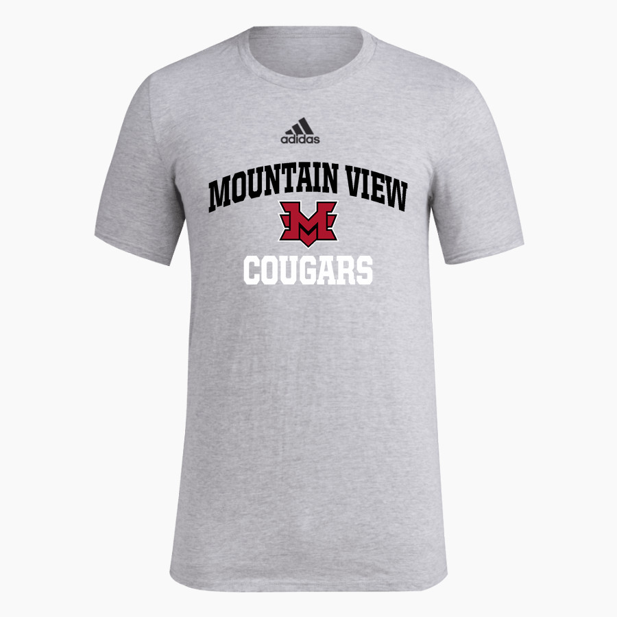 Mountain View Cougars adidas Men's Short-Sleeve Pre-Game Badge of Sport Tee