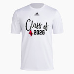 SHAW HIGH SCHOOL CARDINALS adidas Men's Short-Sleeve Pre-Game Badge of Sport Tee Front Thumbnail