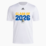 Central Wisconsin Christian Crusaders Online Store adidas Men's Short-Sleeve Pre-Game Badge of Sport Tee Front Thumbnail