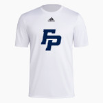 Flintridge Preparatory School WOLVES <span class="pdp-name-mascot">FLINTRIDGE REBELS</span> adidas Men's Pre-Game Badge of Sport Short Sleeve Tee Front Thumbnail