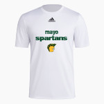 Mayo Spartans <span class="pdp-name-mascot">Mayo Spartans</span> adidas Men's Pre-Game Badge of Sport Short Sleeve Tee Front Thumbnail