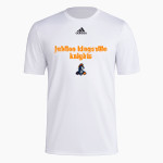 Jubilee Kingsville Knights <span class="pdp-name-mascot">Jubilee Kingsville Knights</span> adidas Men's Short-Sleeve Pre-Game Badge of Sport Tee Front Thumbnail