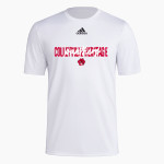 COLLEYVILLE HERITAGE HIGH SCHOOL PANTHERS <span class="pdp-name-mascot">COLLEYVILLE HERITAGE PANTHERS</span> adidas Men's Short-Sleeve Pre-Game Badge of Sport Tee Front Thumbnail