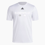 Gloversville High School <span class="pdp-name-mascot">Gloversville Dragon Huskies</span> adidas Men's Short-Sleeve Pre-Game Badge of Sport Tee Front Thumbnail