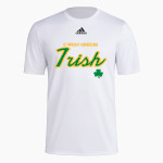 St. Patrick of Heatherdowns Irish <span class="pdp-name-mascot">St. Patrick of Heatherdowns Irish</span> adidas Men's Short-Sleeve Pre-Game Badge of Sport Tee Front Thumbnail