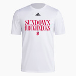 SUNDOWN HIGH SCHOOL ROUGHNECKS <span class="pdp-name-mascot">SUNDOWN ROUGHNECKS</span> adidas Men's Short-Sleeve Pre-Game Badge of Sport Tee Front Thumbnail