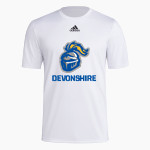 Devonshire Knights <span class="pdp-name-mascot">Devonshire Knights</span> adidas Men's Short-Sleeve Pre-Game Badge of Sport Tee Front Thumbnail