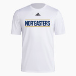 NEWINGTON HIGH SCHOOL NOR'EASTERS <span class="pdp-name-mascot">NEWINGTON INDIANS</span> adidas Men's Pre-Game Badge of Sport Short Sleeve Tee Front Thumbnail