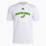 BRAXTON COUNTY HIGH SCHOOL EAGLES <span class="pdp-name-mascot">BRAXTON COUNTY EAGLES</span> adidas Men's Short-Sleeve Pre-Game Badge of Sport Tee Front Thumbnail