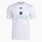 Blaine Bengals <span class="pdp-name-mascot">Blaine Bengals</span> adidas Men's Short-Sleeve Pre-Game Badge of Sport Tee Front Thumbnail