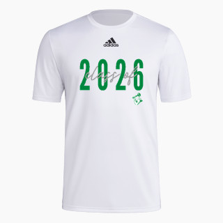 adidas Men's Short-Sleeve Pre-Game Badge of Sport Tee