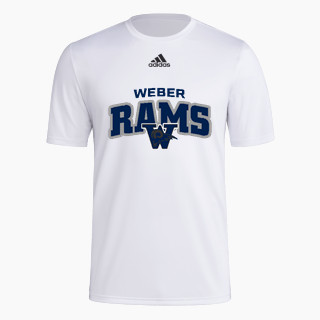 adidas Men's Short-Sleeve Pre-Game Badge of Sport Tee