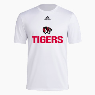 adidas Men's Short-Sleeve Pre-Game Badge of Sport Tee