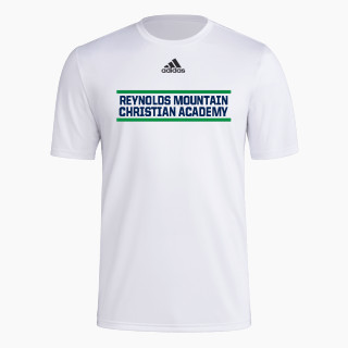 adidas Men's Short-Sleeve Pre-Game Badge of Sport Tee