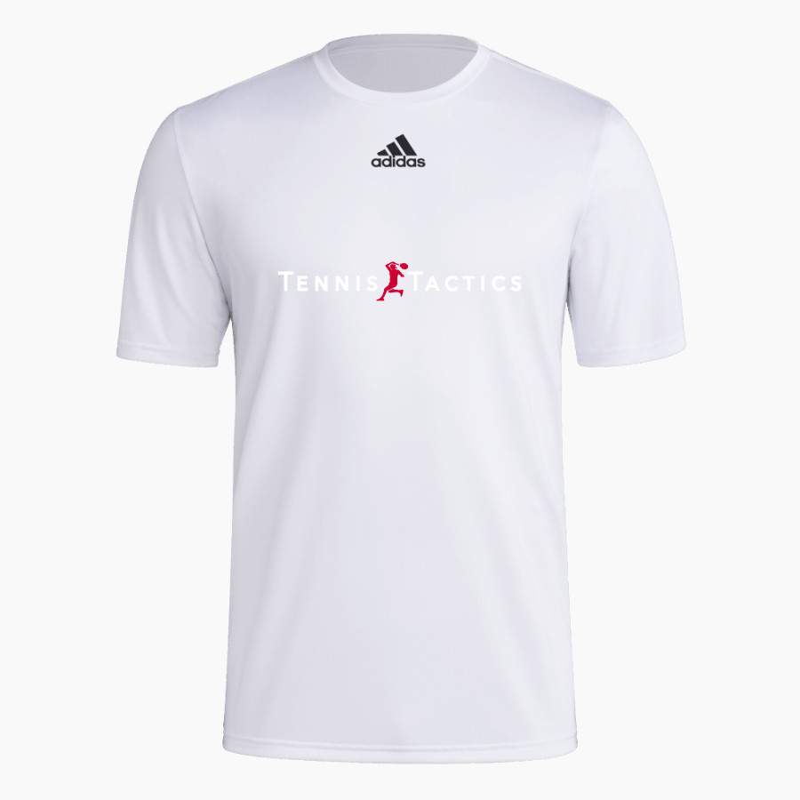Tennis Tactics Tennis Tactics <span class="pdp-name-mascot">Tennis Tactics</span> adidas Men's Pre-Game Badge of Sport Short Sleeve Tee