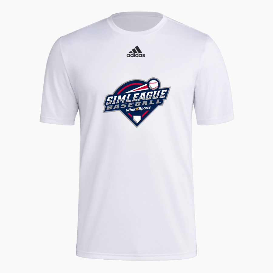 WHATIFSPORTS <span class="pdp-name-mascot">WHATIFSPORTS</span> adidas Men's Pre-Game Badge of Sport Short Sleeve Tee