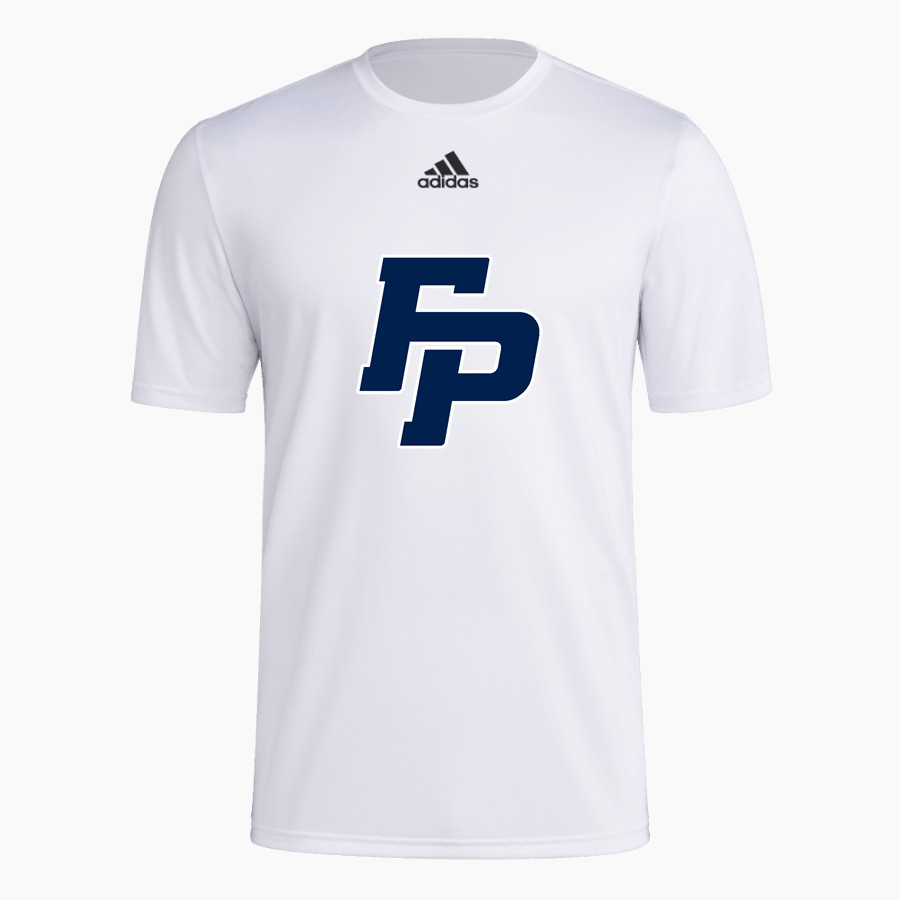 Flintridge Preparatory School WOLVES <span class="pdp-name-mascot">FLINTRIDGE REBELS</span> adidas Men's Pre-Game Badge of Sport Short Sleeve Tee