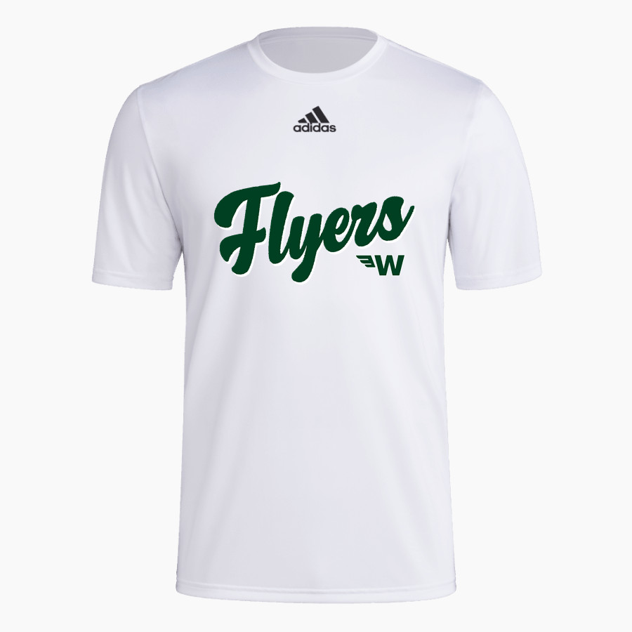 WAYNFLETE SCHOOL FLYERS <span class="pdp-name-mascot">WAYNFLETE FLYERS</span> adidas Men's Pre-Game Badge of Sport Short Sleeve Tee