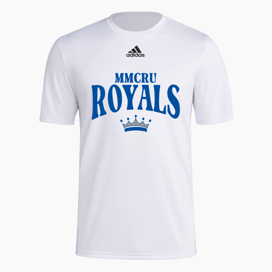 MMCRU Royals adidas Men's Short-Sleeve Pre-Game Badge of Sport Tee