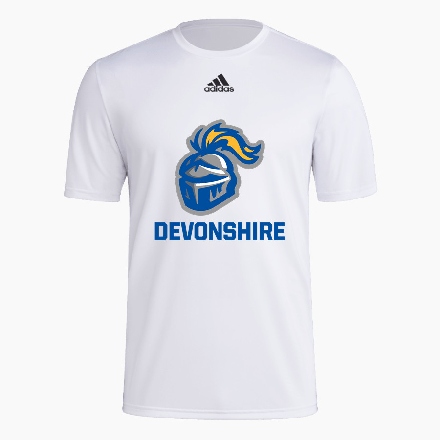 Devonshire Knights <span class="pdp-name-mascot">Devonshire Knights</span> adidas Men's Short-Sleeve Pre-Game Badge of Sport Tee