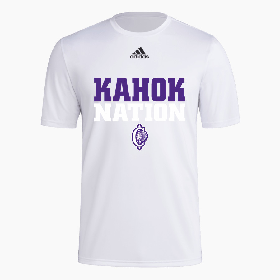 Collinsville Kahoks adidas Men's Short-Sleeve Pre-Game Badge of Sport Tee