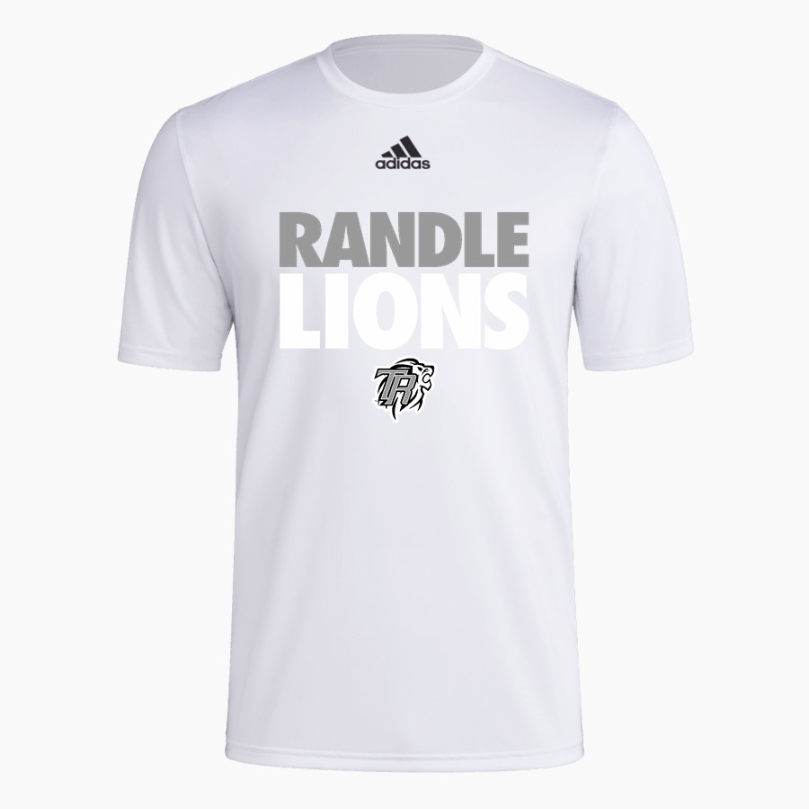 Dr. Thomas Randle Lions <span class="pdp-name-mascot">Thomas Randle HS Lions</span> adidas Men's Pre-Game Badge of Sport Short Sleeve Tee