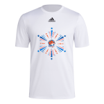 Hillside Elementary Bobcats <span class="pdp-name-mascot">Hillside Elementary Bobcats</span> adidas Men's Pre-Game Badge of Sport Short Sleeve Tee Front Thumbnail