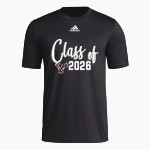 Elk City Elks adidas Men's Short-Sleeve Pre-Game Badge of Sport Tee Front Thumbnail