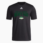 Fortune Academy Mighty Oaks online store adidas Men's Short-Sleeve Pre-Game Badge of Sport Tee Front Thumbnail