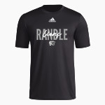 Dr. Thomas Randle Lions <span class="pdp-name-mascot">Thomas Randle HS Lions</span> adidas Men's Short-Sleeve Pre-Game Badge of Sport Tee Front Thumbnail